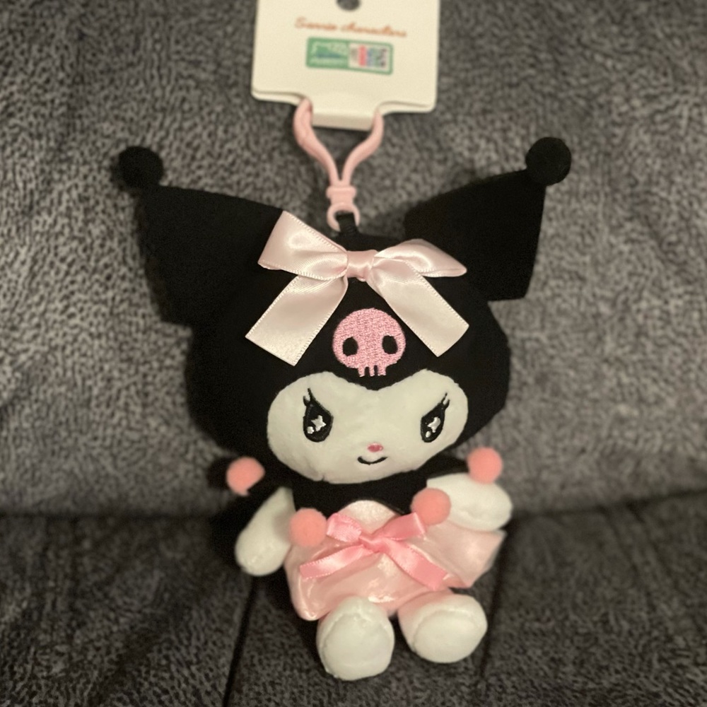 Sanrio x Miniso Kuromi Plush Keychain